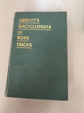 Abbott’s Encyclopedia of Rope Tricks 1945 edition -used picture
