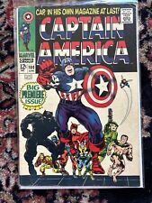 Captain America #100 (1968, Marvel) FN-/FN 1st Solo Series Silver Age Key picture