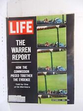 LIFE MAGAZINE~OCTOBER 2, 1954 THE WARREN REPORT 