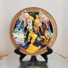 Disney Beauty and The Beast 3D Plate 'Be Our Guest'  with Original Box picture