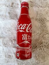 Coca Cola 2018 Special Edition SAKASA FUJI Japan aluminum bottle 8.5oz/250ml NEW picture