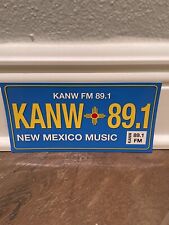 89.1 KANW New Mexico Radio Bumper Sticker picture