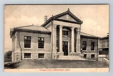 Delaware OH-Ohio, Carnegie Library, Vintage Postcard picture