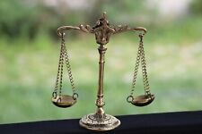 Scales of justice, Lawyer Gift, Law Office decor, Brass Cast, Office Decor, picture