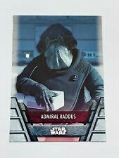 2020 Topps Star Wars Holocron Series #REB-30 - Admiral Raddus - Rogue One picture