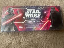 2021 Topps STAR WARS Masterwork Trading Card HOBBY Box [4 Mini Boxes] SEALED picture