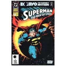 Superman: The Man of Steel Annual #1 in Near Mint minus condition. DC comics [z. picture