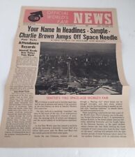 Official World's Fair NEWS 1962 Spec. Edition picture