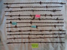Antique Barbed Wire, 10 DIFFERENT PIECES, Excellent starter bundle , Bdl #52 picture