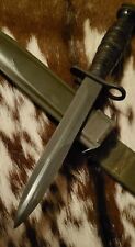 Vintage WWII US Bayonet With Scabbard Imperial  picture