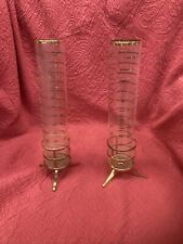 Vintage Reno Nevada Casinos Collectable Glass Candle Holders. picture
