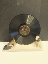 SCARCE RCA VICTOR NIPPER CAST IRON RECORD HOLDER DISPLAY 78RPM LP NOT INCLUDED picture