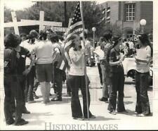 1970 Press Photo Youths join Tulane March - noc94826 picture