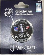 NY RANGERS PIN 2024 NHL STANLEY CUP PLAYOFFS CAROLINA HURRICANES ROUND 2 picture
