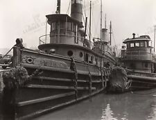 1936 Tugboats, Pier 11 - East River NY New York 8.5