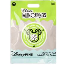 Disney Parks Munchlings Treats Mystery Series 3 Pin Pack 5 Pc. Pouch Sealed NEW picture