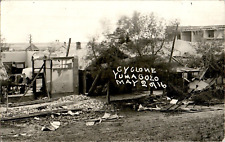 Damage After Cyclone Tornado, Yuma, Colorado CO May 1916 RPPC Postcard picture