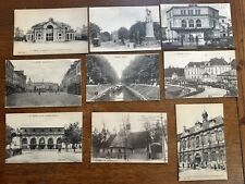 VINTAGE POST CARDS, Troyes, France,  RPPC REAL PHOTO POSTCARD - Lot of Nine (9) picture