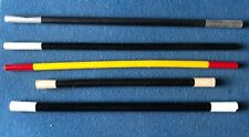 5 Vintage magic Trick Wands 12 & 9 Inches Adams, Royal & More picture