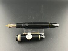 Montblanc Meisterstück No. 149 Fountain Pen 14K Gold Fine Hang tag Serviced W Ge picture