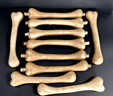 Vintage Lot Of 10 Plastic Bones For Halloween Decor picture