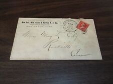 FEBRUARY 1903 NEW HAVEN RAILROAD GENERAL FREIGHT DEPT.  USED COMPANY ENVELOPE picture