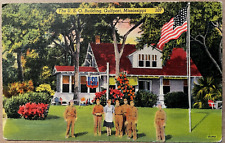 Vintage Postcard 1930-1945 The U.S.O. Building, Gulfport, Mississippi (MS) picture
