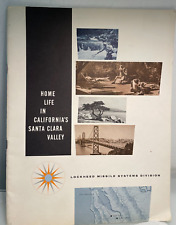 1950s Santa Clara Valley California Vintage Booklet City & County Photos picture