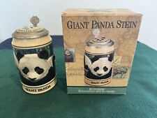 1992 Anheuser Busch Budweiser Endangered Species Series Giant Panda Beer Stein picture