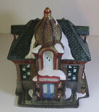 Christmas Village, Trolly Station, Dept 56, Lighted picture