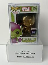 Funko Pop Marvel #109 Green Goblin Gold Monthly Pops Custom Exclusive picture