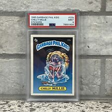 1985 Topps Garbage Pail Kids Series 1 #32b Chilly Millie, PSA 9 MINT picture