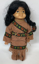 Vintage Native American Indian girl Doll picture