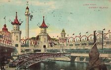 Luna Park Coney Island New York NY Hippodrome 1911 Postcard picture