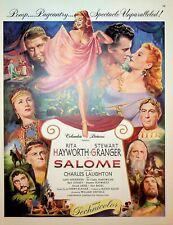 Original Salome Ad: Rita Hayworth; Pomp Pageantry picture