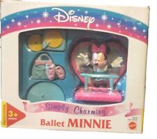 DISNEY MINNIE MOUSE BALLET MINNIE PLAYSET BY MATTEL SIMPLY CHARMING NEW/SEALED picture