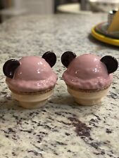 Disney Beaches And Cream Mickey Ice Cream Cone Bowl With Toppers 2 Piece Set picture
