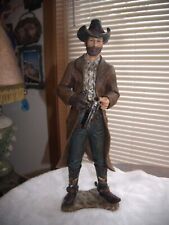 Vintage Cowboy Statue Figure Loading Revolver  picture