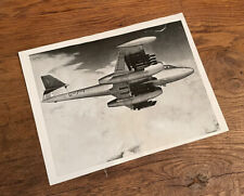 RAF GLOSTER METEOR/REAPER FIGHTER JET KOREAN WAR PRESS PHOTOGRAPH 1953 ORIGINAL picture