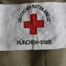 German WWII Red Cross Armband - Deutsches Rotes Kreuz. US Shipping Only  picture