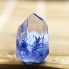 1.9Ct Very Rare NATURAL Beautiful Blue Dumortierite Quartz Crystal Specimen picture