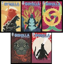 Godzilla Oblivion Comic Set 1-2-3-4-5 Lot Kaiju King Ghidorah Mechagodzilla IDW picture