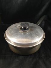 Vintage MIRRO Masterbilt Aluminum 2 Quart Sauce Pan with Lid 1352 picture