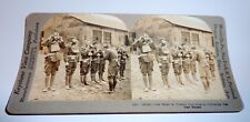 Keystone Stereoscope Stereo View Real Photo Card 19198 Our Boys France Gas Masks picture