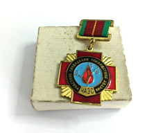 Chernobyl Nuclear Ussr Liquidator Tragedy Union Badges Badge Medal Bonus Soviet picture