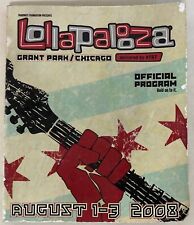 Lollapalooza 2008 Official Program Guide - Grant Park Chicago picture