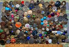 265+ Gorgeous Antique & Vintage Buttons NO JUNK Look Closely Lots of Treasures picture