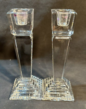 Lenox Crystal Candle Holder Monument Ovations 6