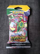 Evolving Skies Pokemon Sleeved Booster Pack Rayquaza Artwork Brand New Sealed picture