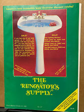 Vtg The Renovator's Supply Catalog Reproduction Hardware Fixtures Brass 1983 #27 picture